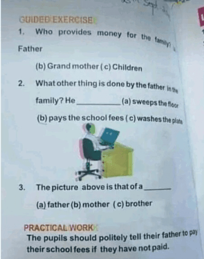 Lol! See How a School Demanded School Fees From Parents