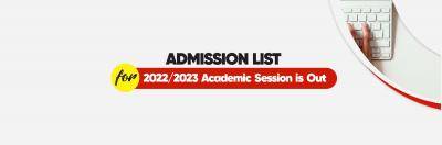 First Technical University 1st batch Admission list, 2022/2023