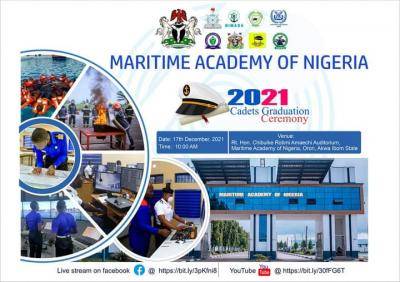 Maritime Academy of Nigeria 2021 graduation ceremony