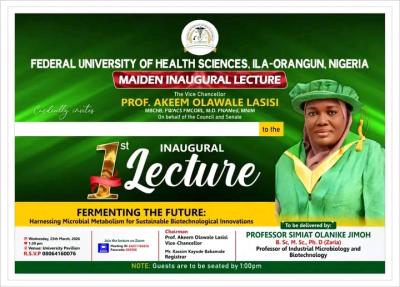 FUSHI schedules Maiden Inaugural Lecture Series