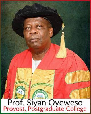 UNIOSUN VC appoints Oyeweso As Provost of Postgraduate College
