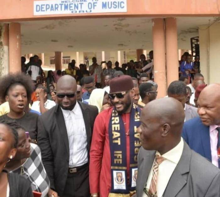 OAU music department receives a music studio from singer Tu Baba