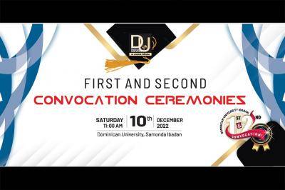 Dominican University 1st and 2nd Convocation Ceremonies holds Dec 10th