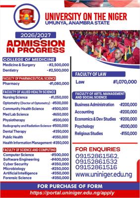 UNINGER Post-UTME 2026: Eligibility and Registration Procedures