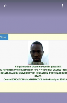 IAUE admission list, 2021/2022 session out on JAMB CAPS
