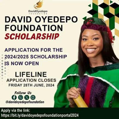 David Oyedepo Foundation Scholarship program, 2024