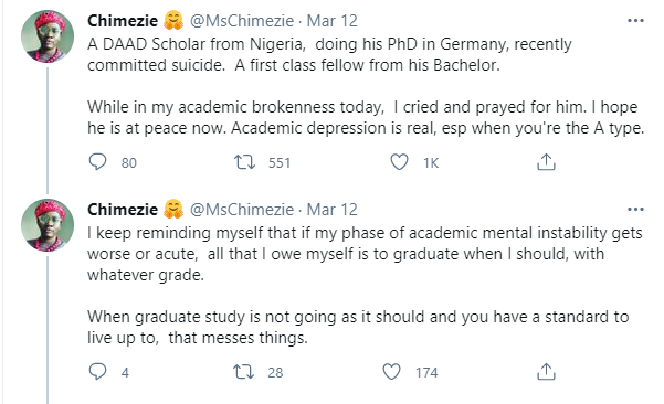 Nigerian first-class graduate and Ph.D. student allegedly commits suicide in Germany