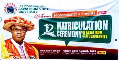 AKSU announces 12th matriculation ceremony