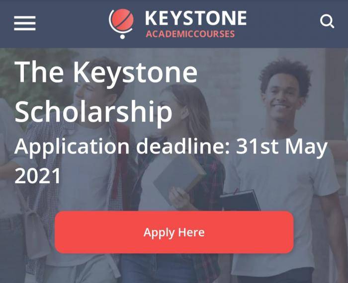 2021 Keystone Scholarships for International Students