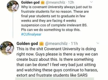 Covenant University Allegedly Suspend Final Year Students for Baring their Cleavages in Pictures