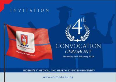 UNIMED 4th Convocation Ceremony