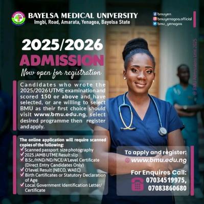 BMU Post-UTME/DE 2025: Cut-off mark, Eligibility and Registration Details