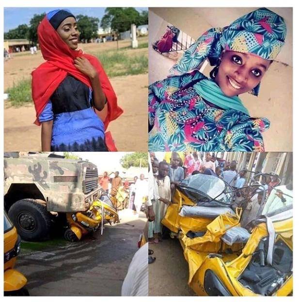 Military Truck Kills Federal polytechnic Damaturu Student in an Accident
