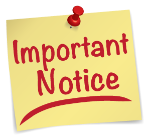 NTI notice on portal maintenance