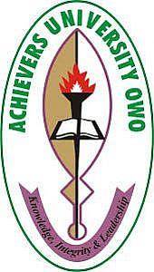 Achievers University Owo (AUO) JUPEB Form for 2019/2020 Academic Session