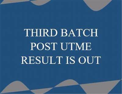 Fed Poly Ile-oluji 3rd batch Post-UTME results, 2020/2021