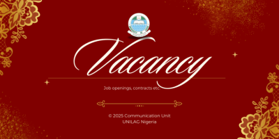 UNILAG Consult Limited Opens Internal and External Job Vacancies