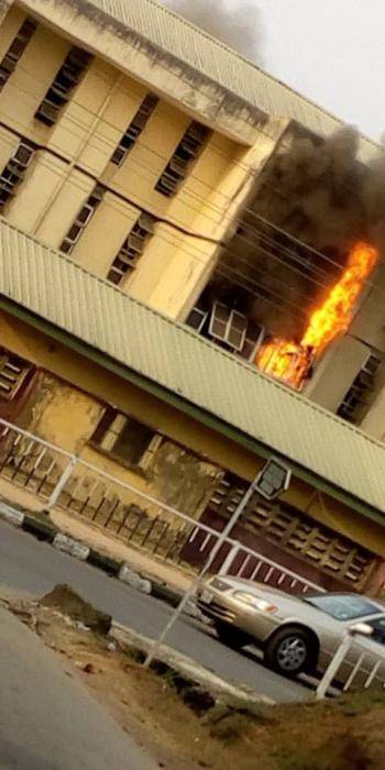 MOUAU Male Hostel Razed down by Fire