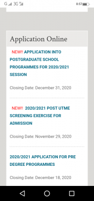 RSUST extends Post-UTME, Pre-degree and Postgraduate application deadline for 2020/2021