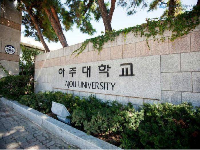 Foreign Freshman Scholarships at Ajou University, South Korea - 2022