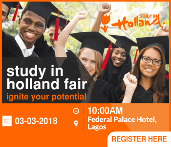 Study in Holland Fair 2018 - Register for Free