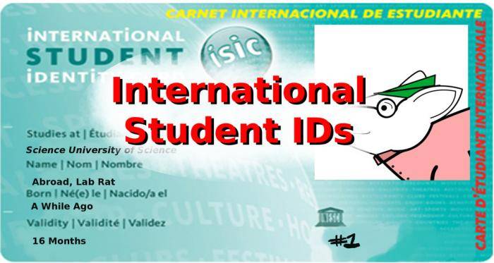 LASU Announces the Introduction Of International Student Identity Card ( ISIC )
