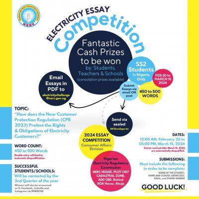 NERC Annual Essay Competition for SS2 Students in Nigeria