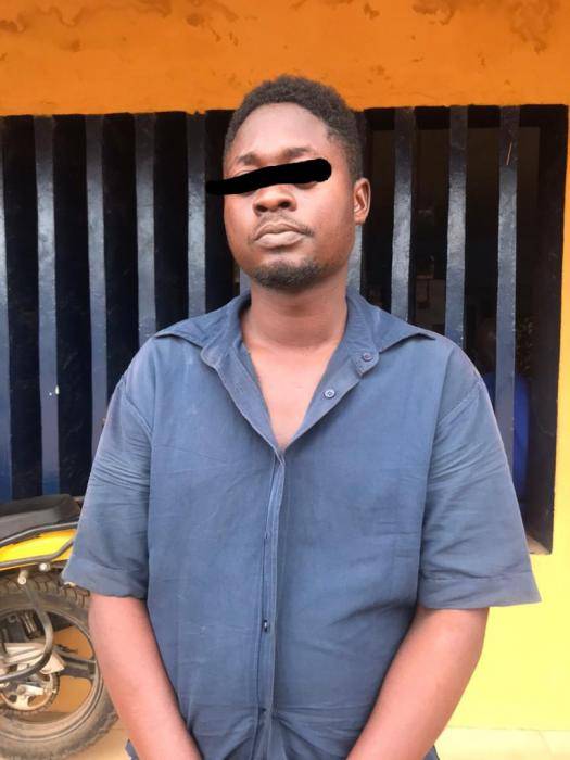Teacher arrested for defiling his 13-year-old pupil (photo)