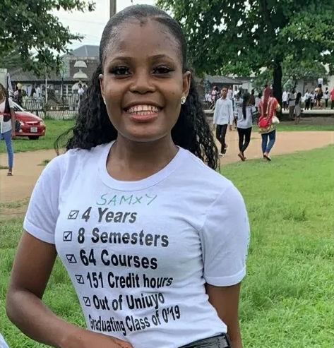 UNIUYO graduate who was murdered during a job search emerges as one of the tops in her class