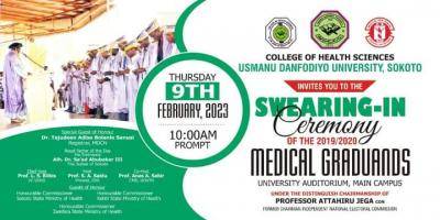 UDUS swearing-in ceremony of 2019/2020 Medical Graduands