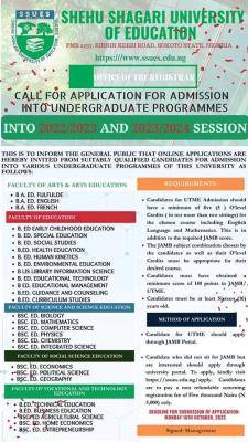 Shehu Shagari University of Education Post-UTME 2022 & 2023: eligibility, cut-off mark, & registration