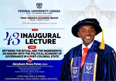 FULOKOJA announces 43rd Inaugural Lecture