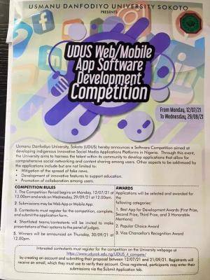 UDUSOK Web/Mobile App Software Development Competition