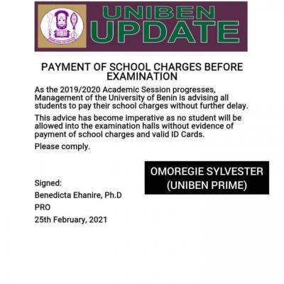 UNIBEN issues