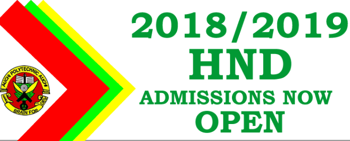 Auchi Poly HND Admission (Full-time) 2018/2019 Announced
