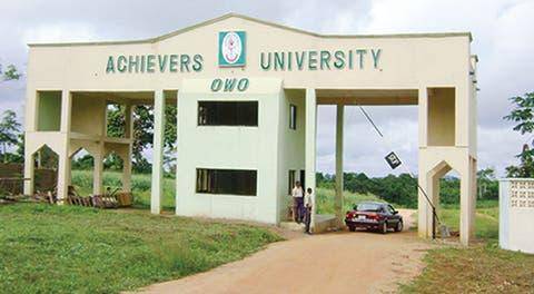 Achievers University directives on resumption of academic activities
