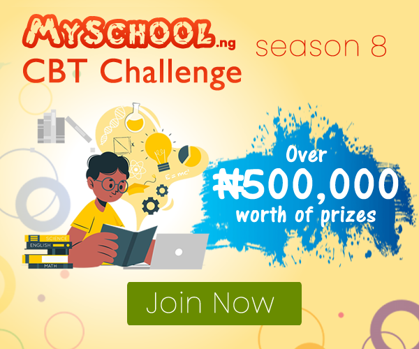 Final Week: Myschool CBT challenge season 8 - N500,000 cash prizes, free airtime & activation pins - see instructions