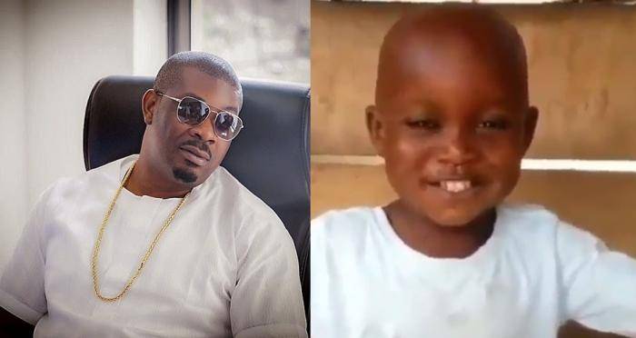 Don Jazzy Pledges 500k to Send 5-year-old Kid in a Viral Video to School