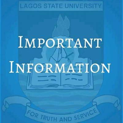 LASU notice to 100, 200 & 300 level students full-time degree students