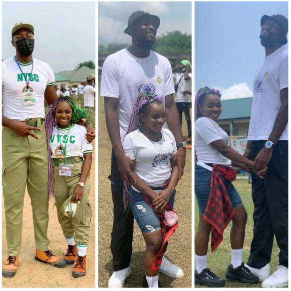 'Tallest and shortest' NYSC members fall in love after meeting at NYSC orientation camp
