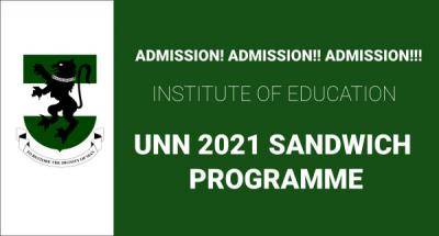 UNN sandwich programme admission form for 2021 contact session