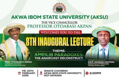 AKSU holds 8th Inaugural lecture on February 20