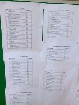College of Health Tech. Lafia releases Batch B admission list, 2025/2026