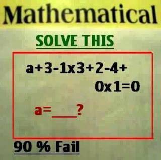Mathematical Puzzle
