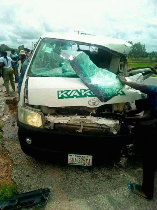 Taraba Corps Member Dies in Fatal Motor Accident, 19 Others Injured (Graphic)