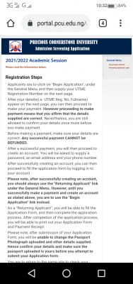 Precious Cornerstone University Post-UTME 2021: Eligibility and Registration Details
