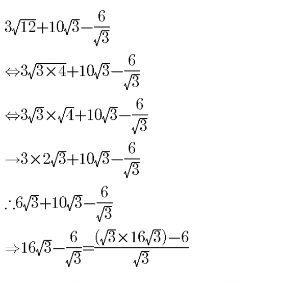 Solve 3 12 10 3 6 3 Myschool