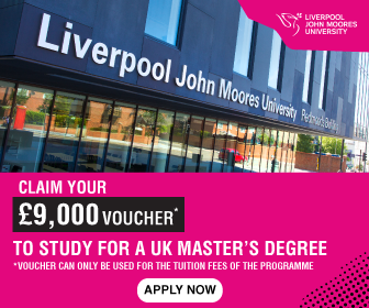Claim your £9,000 voucher to study for a UK master's degree