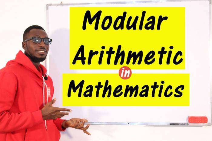 Modular Arithmetic - Concept of Modulus Congruence, Basic Modulus Operations & Properties