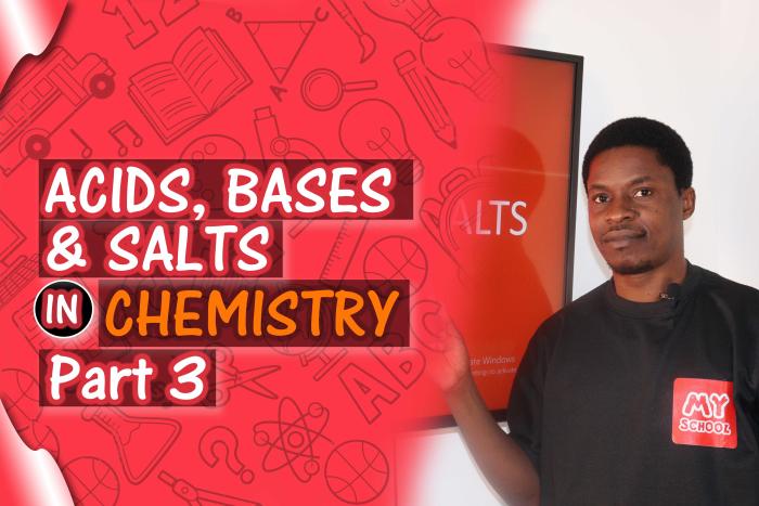 ACIDS, BASES AND SALTS - PART 3